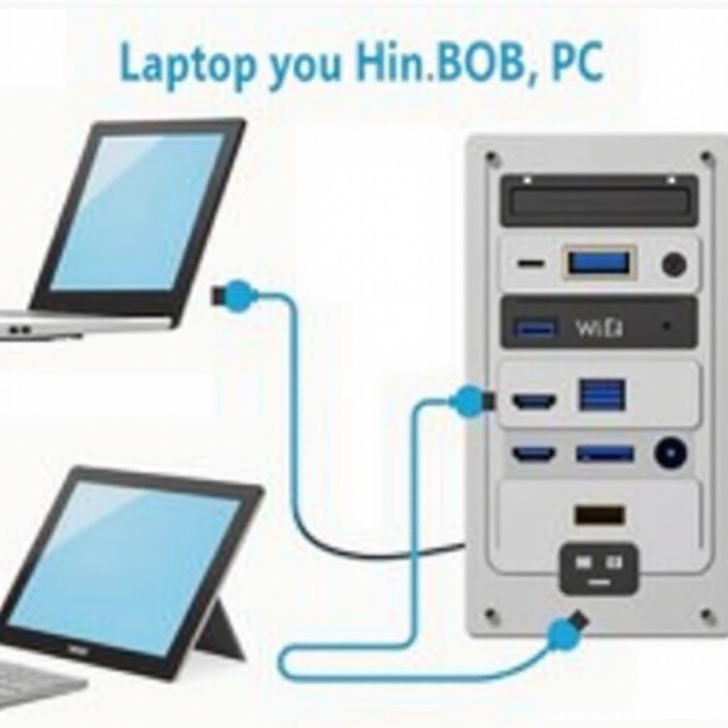 comment connecter un ordinateur portable à un PC