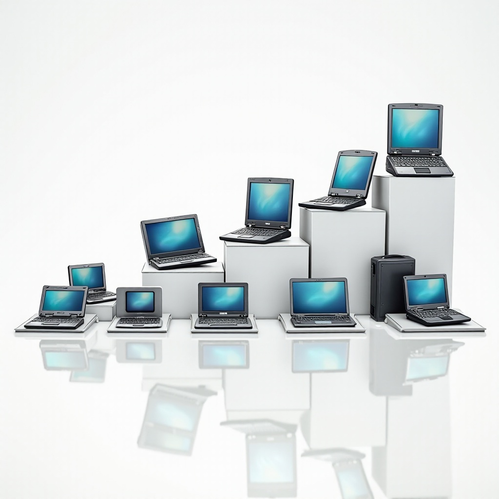 date création ordinateur portable