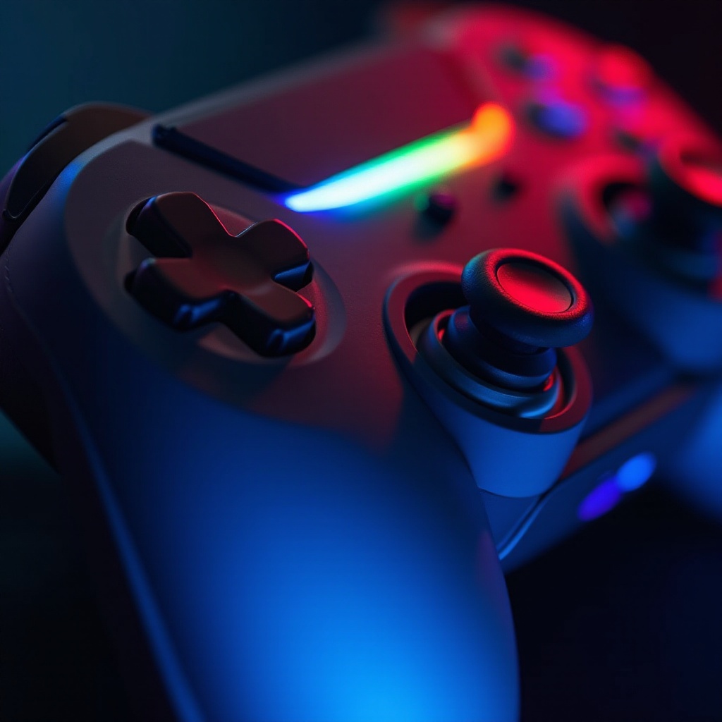 comment changer les lumières sur la manette PS5