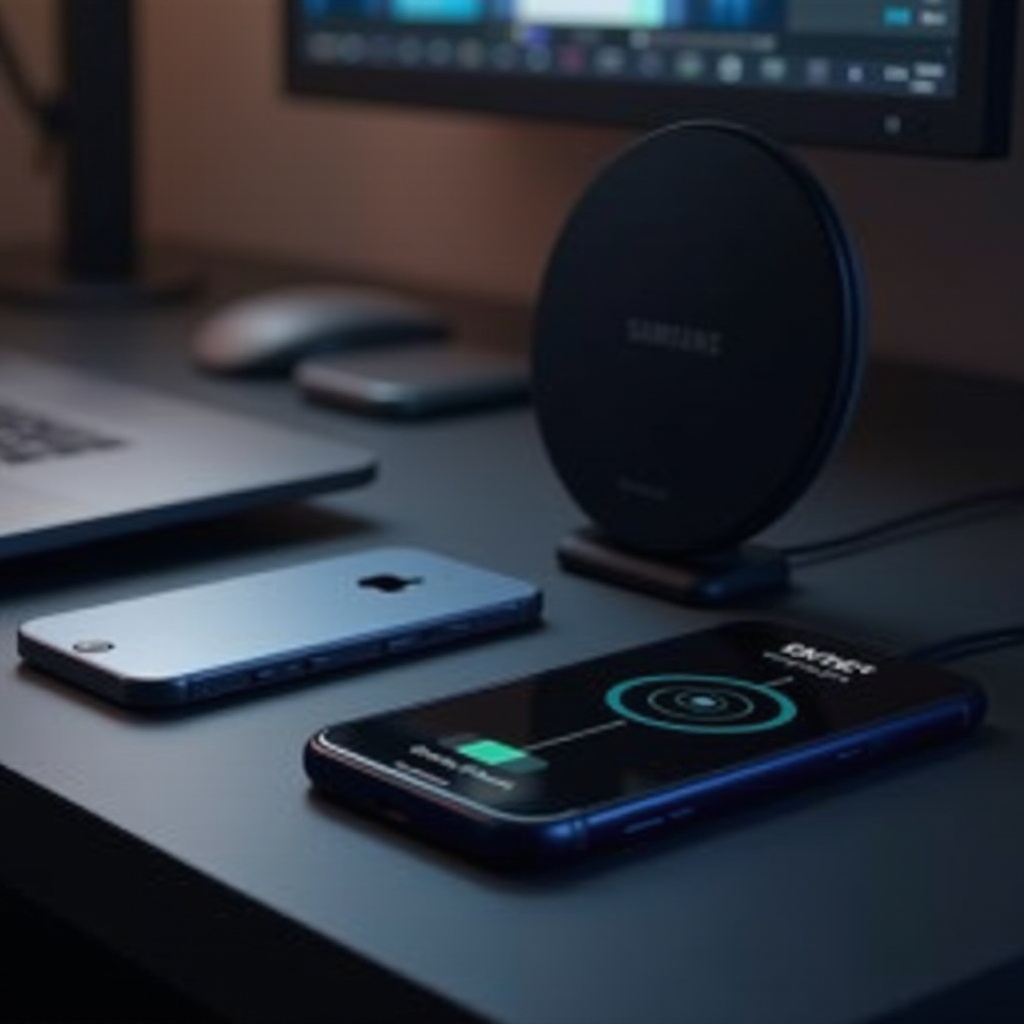 un iPhone peut-il charger un Samsung sans fil