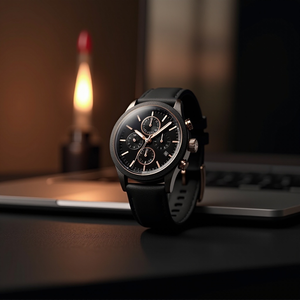 montre connectée luxe